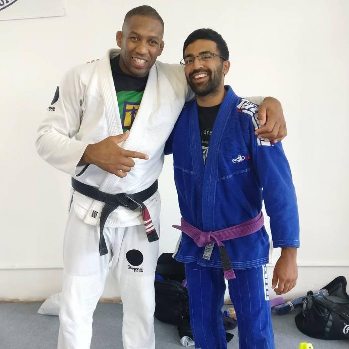 with Lucio Sergio Dos Santos