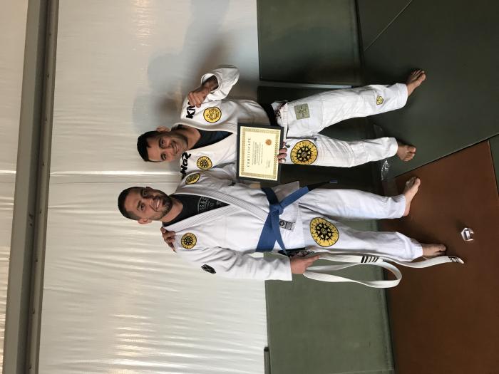 Blue belt · March 12, 2018 · Promoted by Omar Salum