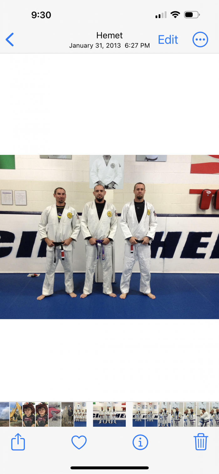 Purple belt · January 31, 2013 · Promoted by Adam Figurski