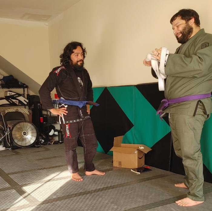 Blue belt · June 2, 2021 · Promoted by Mark Morin
