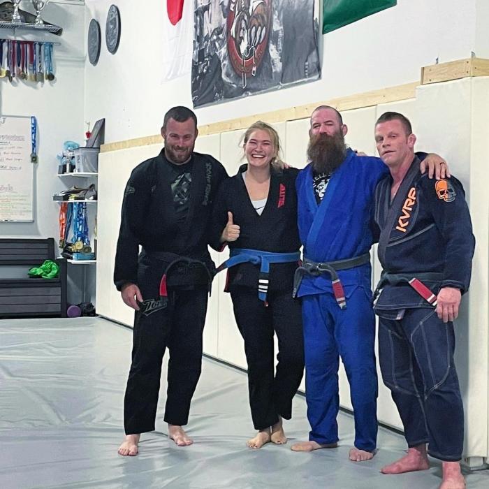 Blue belt · August 26, 2020 · Promoted by Rocky Edwards