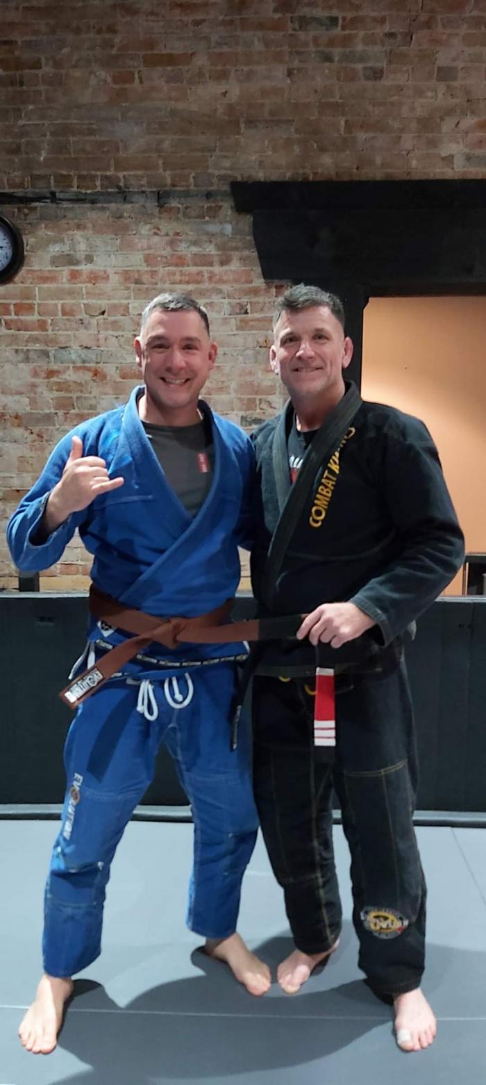 Brown belt · December 19, 2020 · Promoted by Steve Burgess