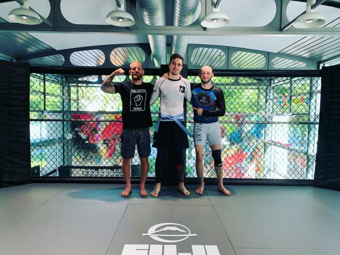 Blue belt · July 27, 2021 · Promoted by Benedikt Johannes Freudenberger (schotthöfer)