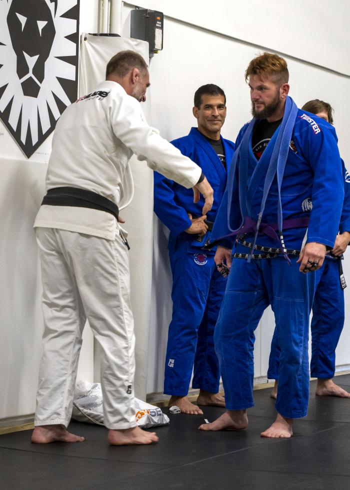 Purple belt · April 17, 2025 · Promoted by Vance Barksdale