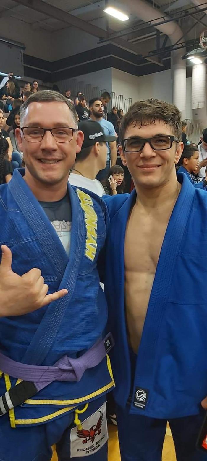 Purple belt · January 15, 2016 · Promoted by Steve Burgess