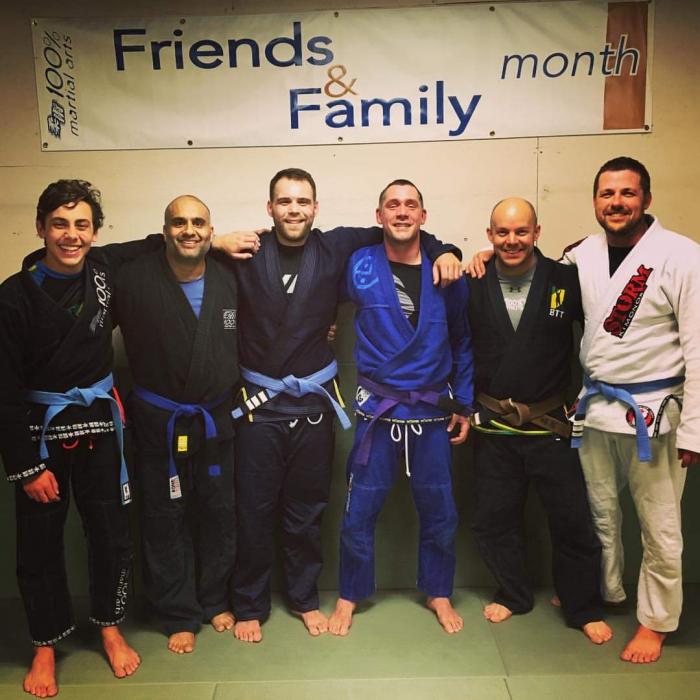 Purple belt · January 15, 2016 · Promoted by Steve Burgess