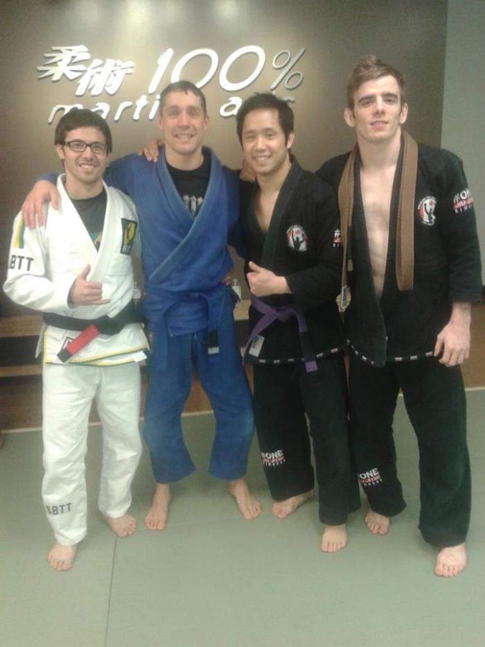 Blue belt · August 29, 2011 · Promoted by Fabio Holanda