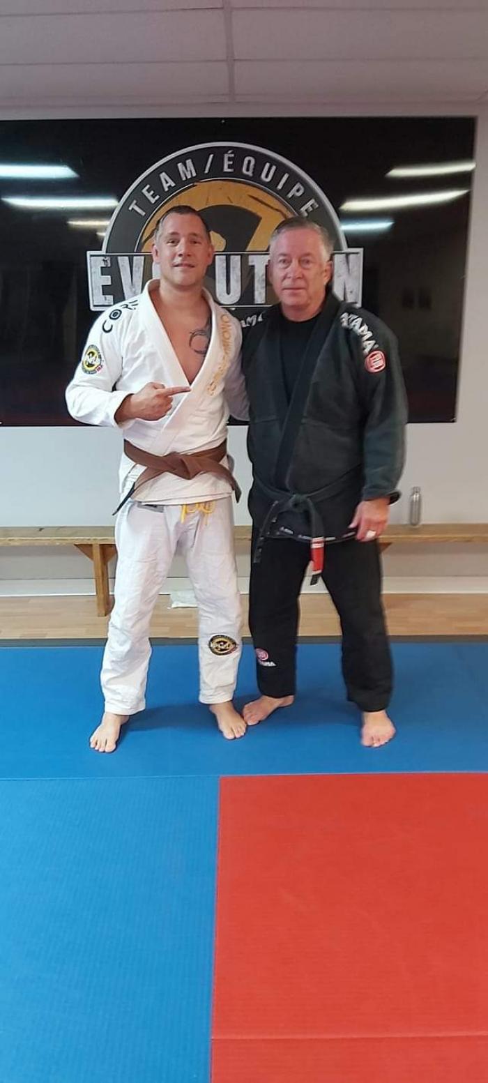 Brown belt · December 19, 2020 · Promoted by Steve Burgess