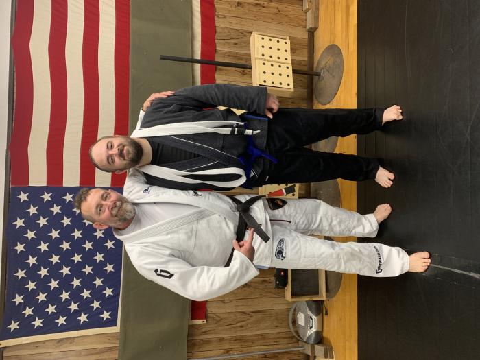 Blue belt · October 23, 2022 · Promoted by Matt Mentink