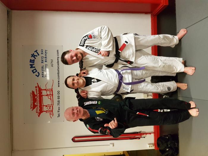 Purple belt · March 13, 2018 · Promoted by Anders Nyh