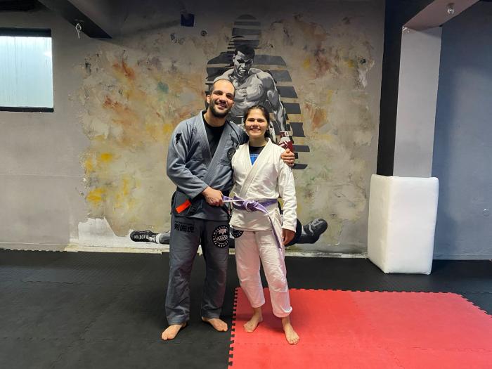 Purple belt · February 26, 2023 · Promoted by Tiago Marrom