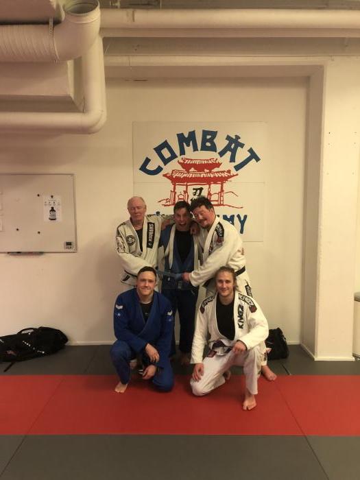 Belt promotion Alex! Earned his blue belt! Promoted by Johan and Anders Nyh. February 2023