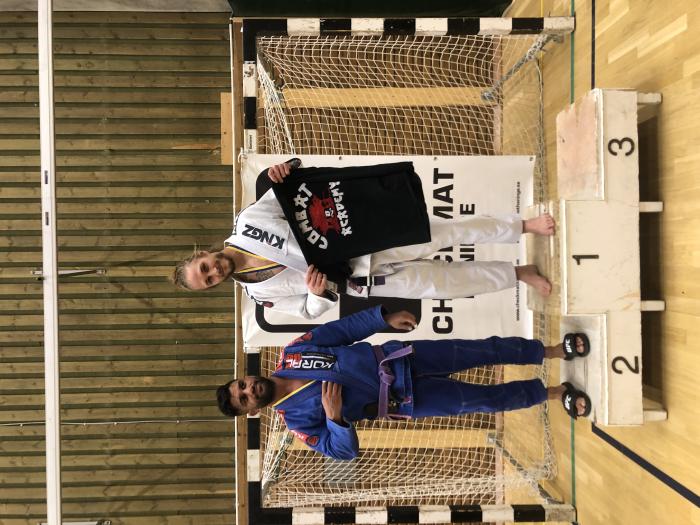 First place in Haninge open February 2022. Purple belt master 1.