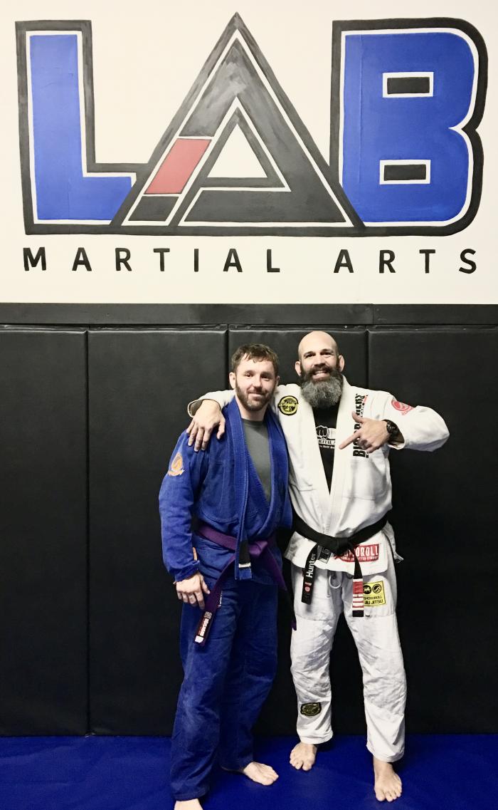 Purple belt · January 20, 2018 · Promoted by Chad LeBrun