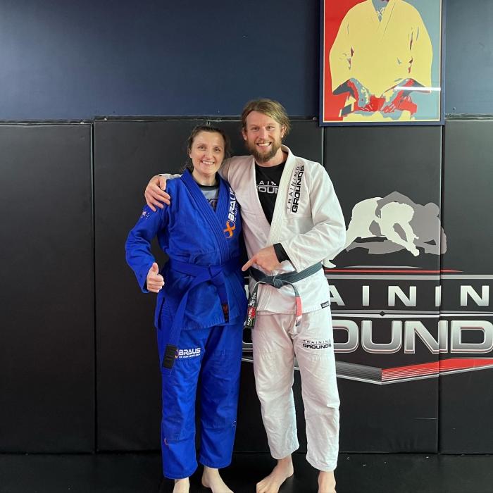 Blue belt · April 2, 2022 · Promoted by Scott Ireland