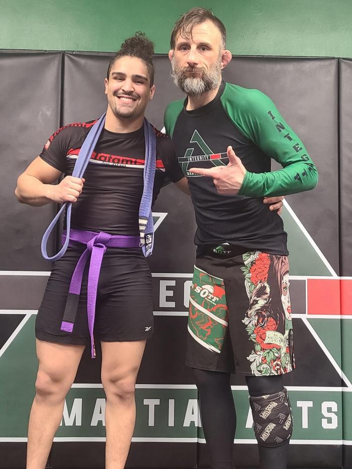 Purple belt · February 24, 2023 · Promoted by Jeff Denz
