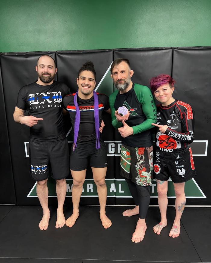 Purple belt · February 24, 2023 · Promoted by Jeff Denz