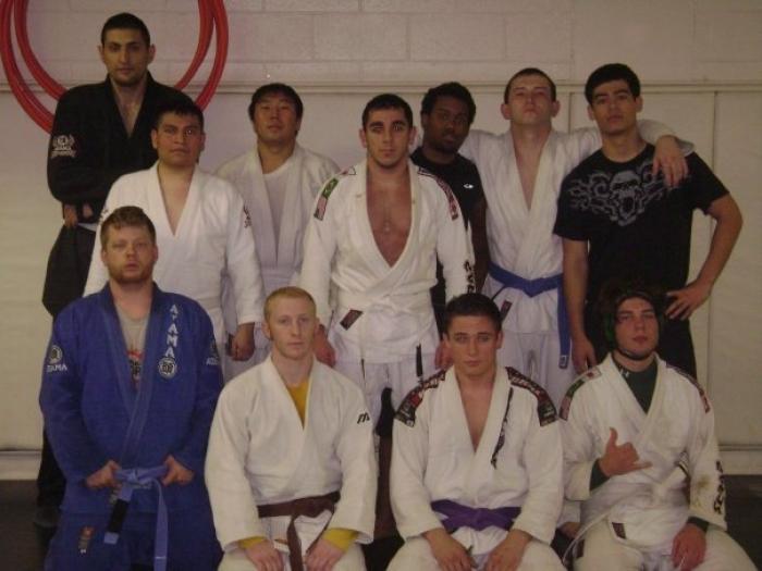 UNC Charlotte BJJ Club Class Pic