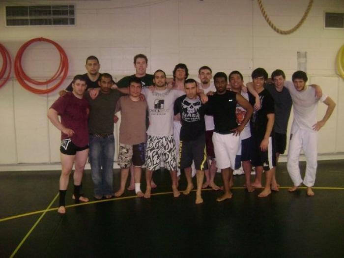 UNC Charlotte BJJ Club Class Pic