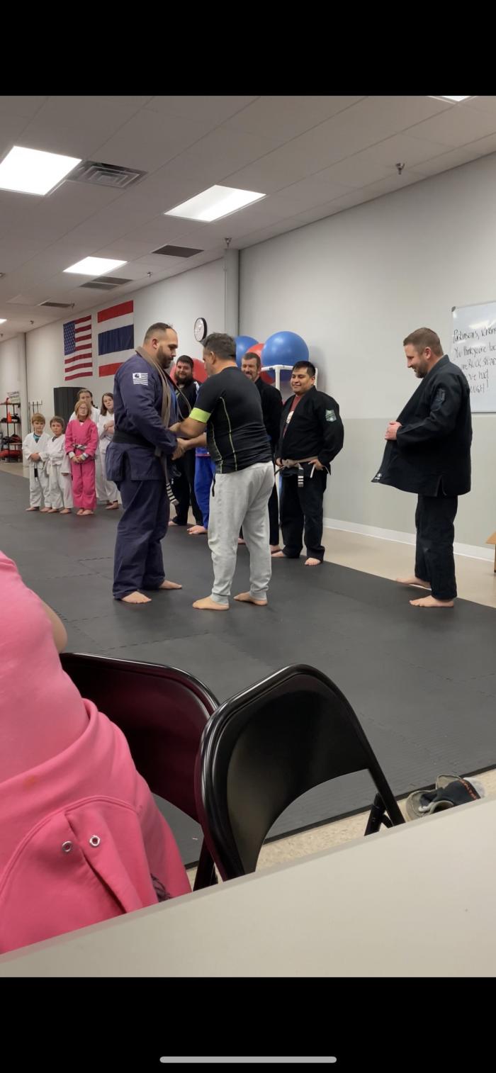 Black belt · February 15, 2021 · Promoted by Joe Hurst