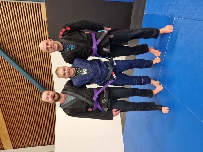 Purple belt · February 28, 2023 · Promoted by Jorgen Matsi