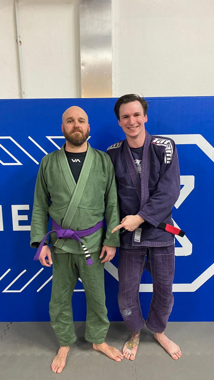 Purple belt · October 2, 2019 · Promoted by Frank Burczynski