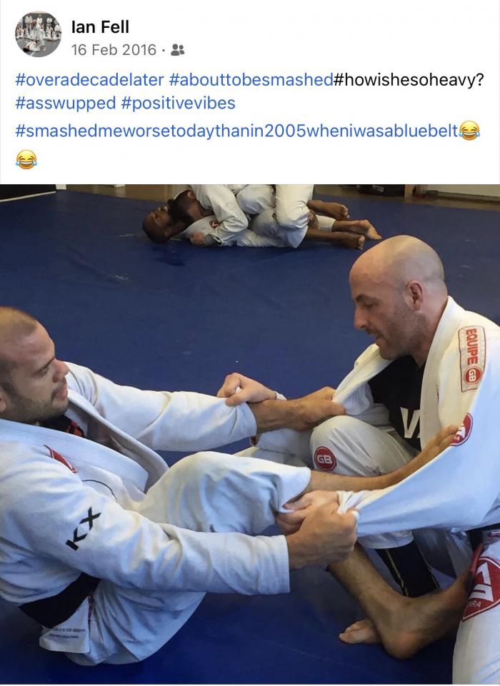 Open guard king