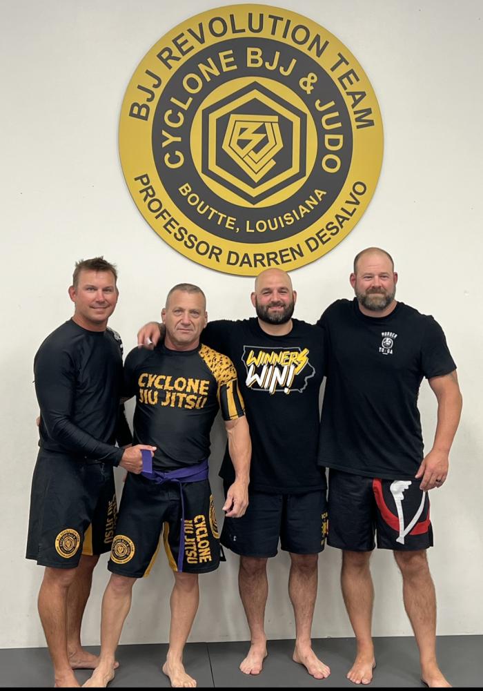 Purple belt · July 25, 2022 · Promoted by Darren Desalvo