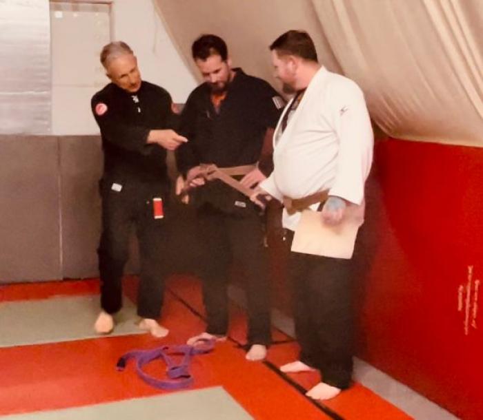 Brown belt · March 30, 2022 · Promoted by Tony Terranova