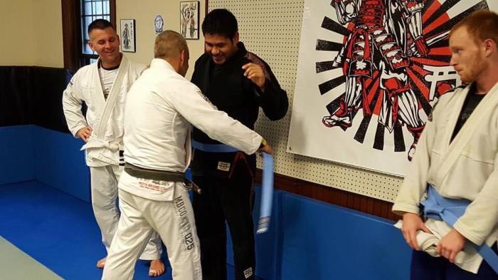 Blue belt · August 15, 2017 · Promoted by Rosendo Diaz