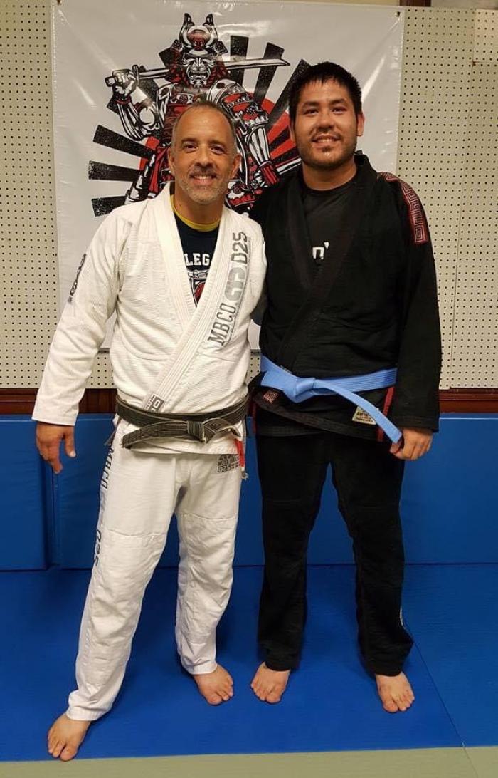 Blue belt · August 15, 2017 · Promoted by Rosendo Diaz