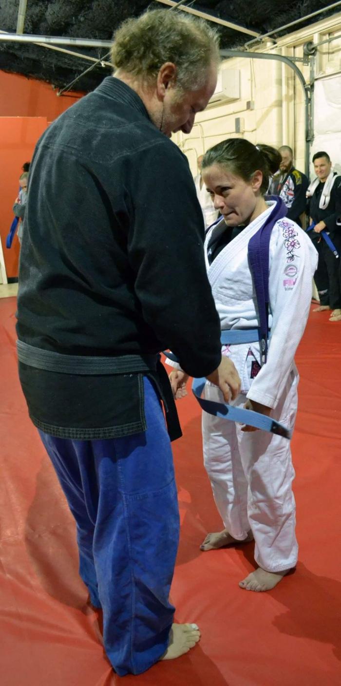 Purple belt · February 17, 2018 · Promoted by Geoff Balme