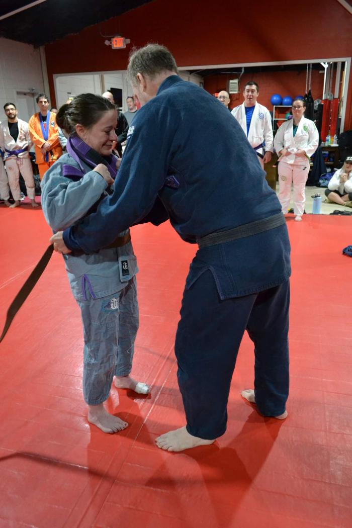 Brown belt · November 16, 2019 · Promoted by Geoff Balme