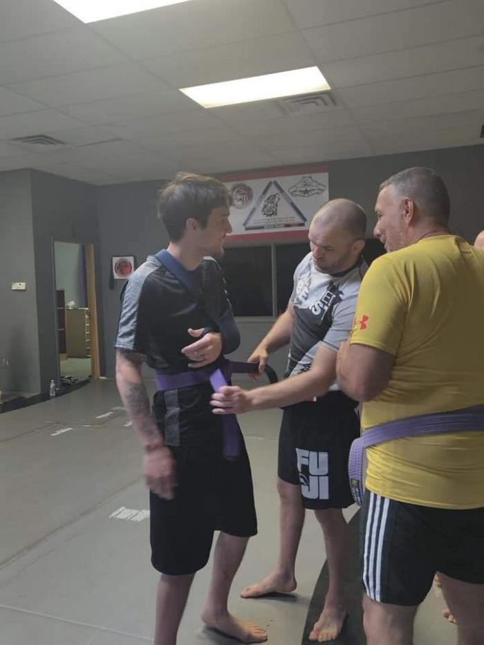 Purple belt · July 18, 2020 · Promoted by Matthew Ratchford