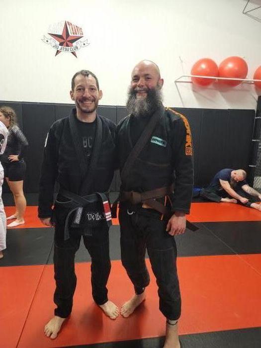 1st degree black belt Jeff Parra