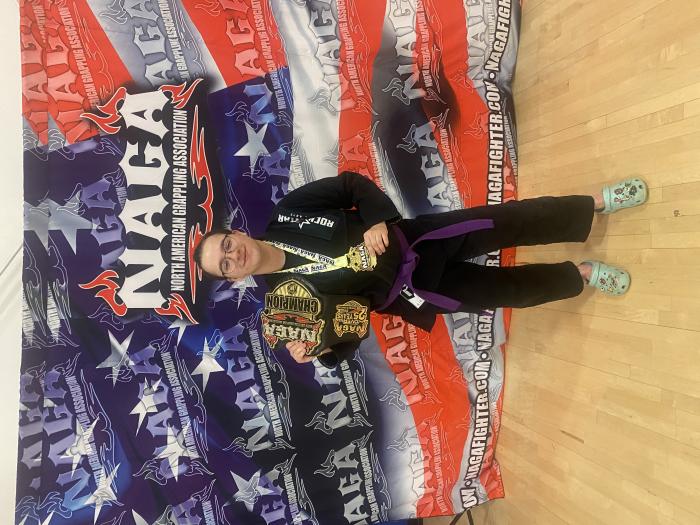 Purple belt · January 28, 2023 · Promoted by Joao Pedro Somalia