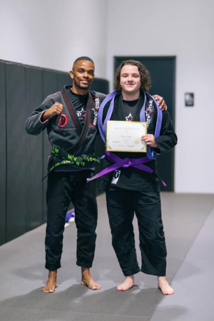 Purple belt · January 28, 2023 · Promoted by Joao Pedro Somalia