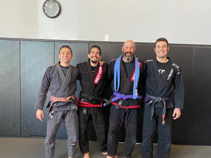 Purple belt · December 11, 2021 · Promoted by Spencer Mendivil