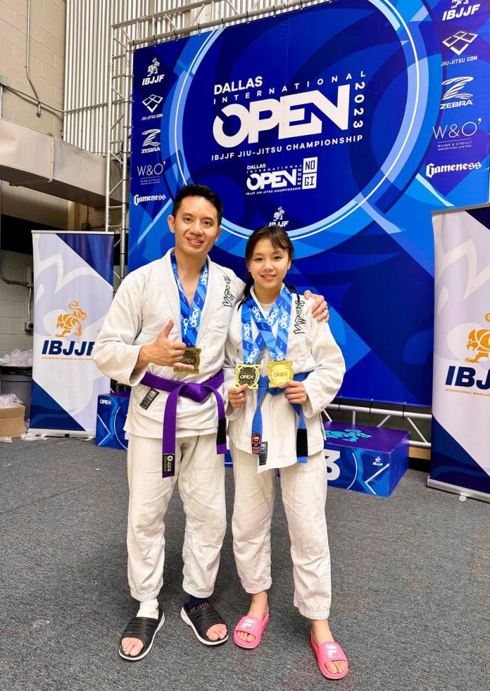Bronze medal at IBJJF Dallas Open