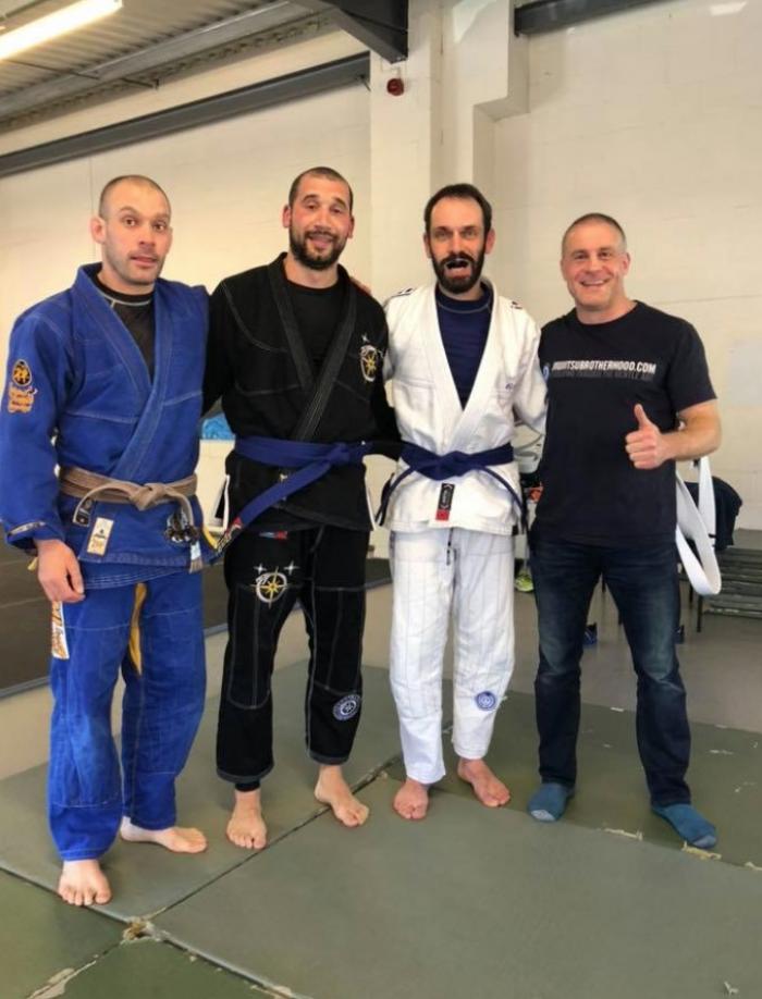 Blue belt · October 21, 2018 · Promoted by Marc Barton