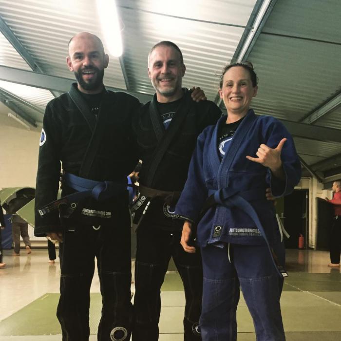 Blue belt · August 18, 2016 · Promoted by Marc Barton