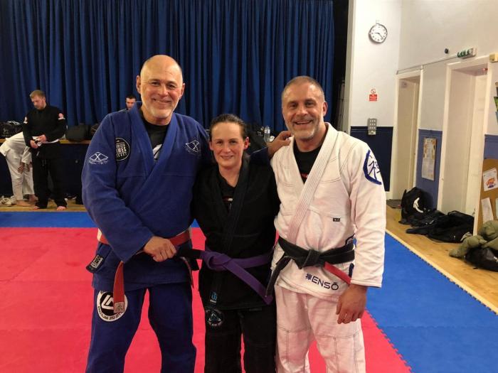 Purple belt · March 19, 2019 · Promoted by Marc Barton