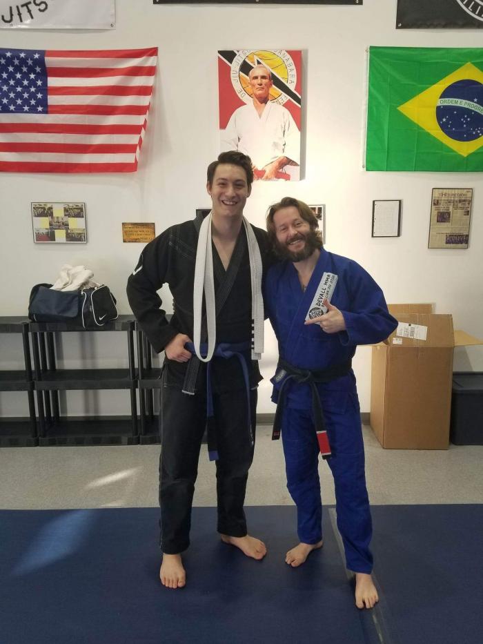 Blue belt · December 3, 2022 · Promoted by John Devall