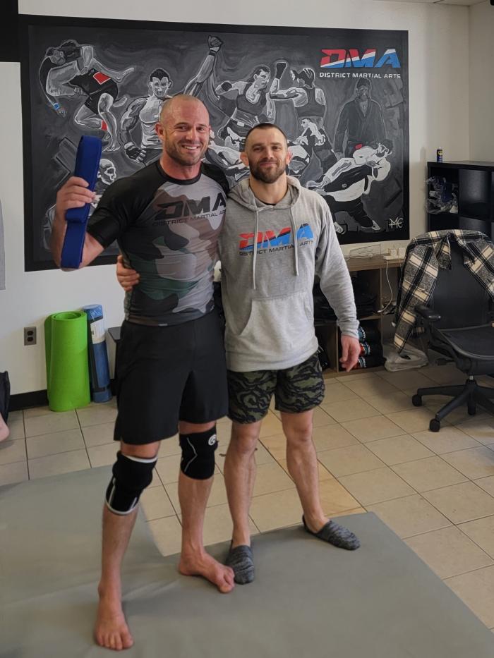 Blue belt · February 26, 2023 · Promoted by Scott Dance
