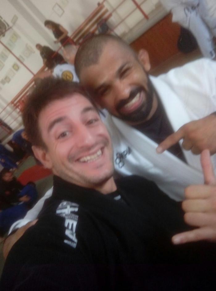 Me and Bruno Malfacine