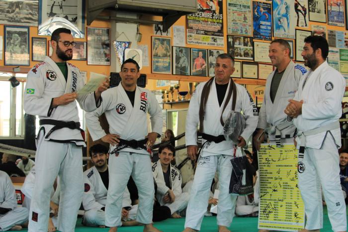Father black belt promotion