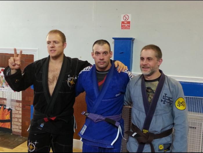 Purple belt · March 13, 2016 · Promoted by Nic Gregoriades