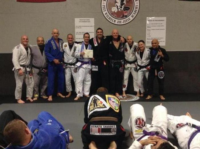Purple belt promotion