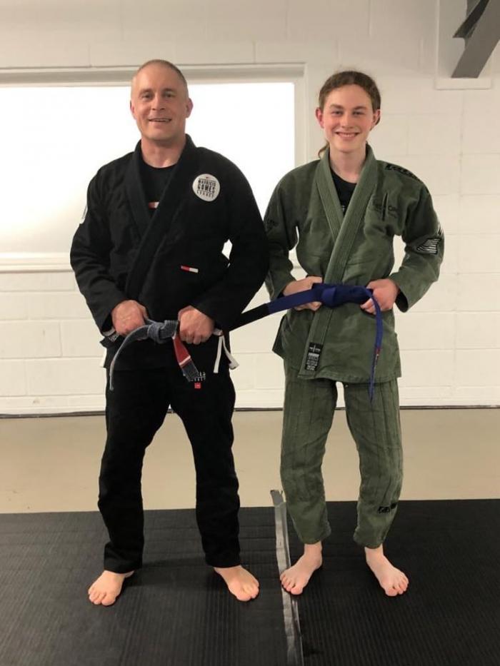 Blue belt · July 5, 2021 · Promoted by Marc Barton