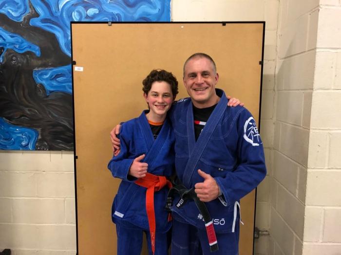 Orange belt · November 18, 2019 · Promoted by Marc Barton